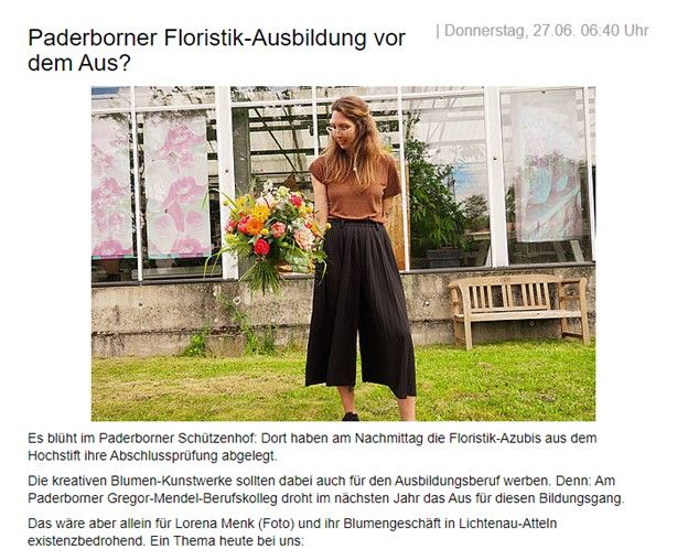 Ein Beitrag auf Radio Hochstift: Hör rein!